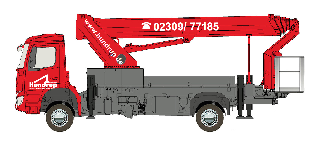 Die Lkw-Arbeitsbuehnen T360 für Ihre individuellen Einsatzzwecke